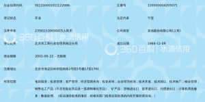 资料来源于 国家企业信用信息公示系统